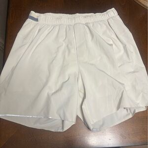 lululemon athletica Cream Athletic Shorts